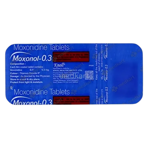 moxonol 0.3 tablet 10's